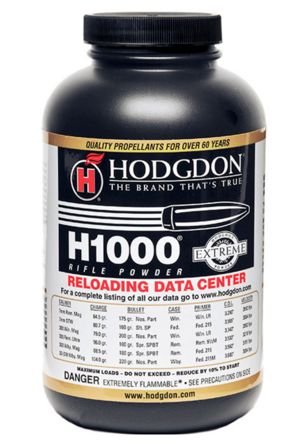Hodgdon H1000 rifle powder