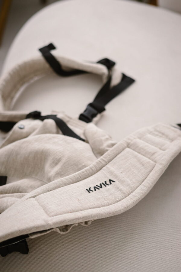 KAVKA multi-age MAGNETIC - rome linen | nosidło regulowane, klamrowe