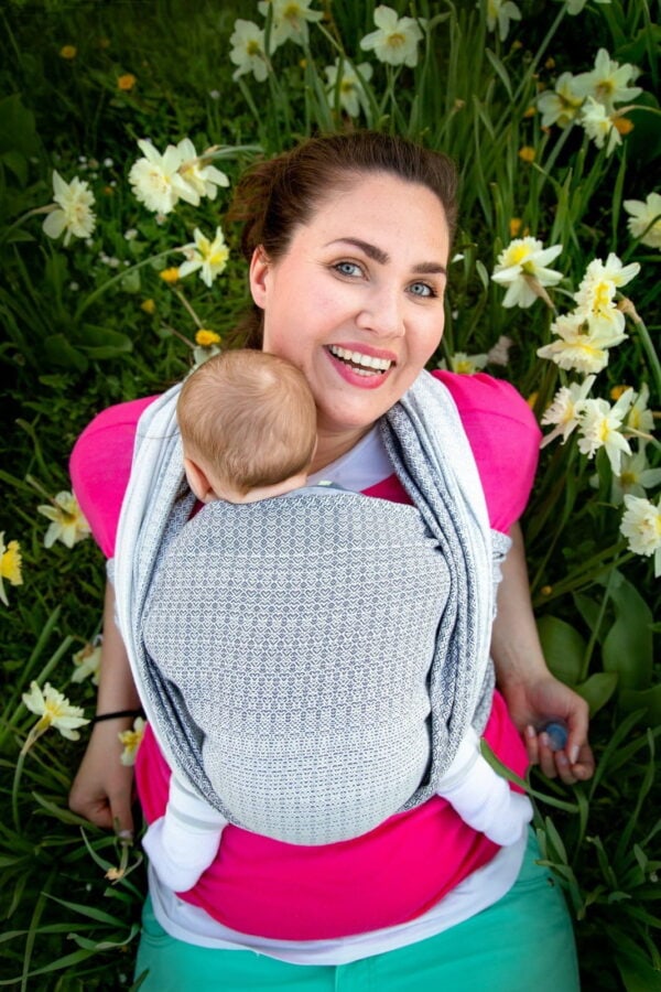 everyslings babyheart pineberry chusta tkana by 24hugs