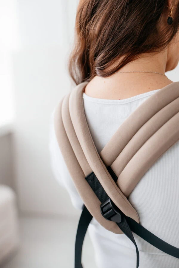KAVKA nest - beige cotton | nosidło regulowane