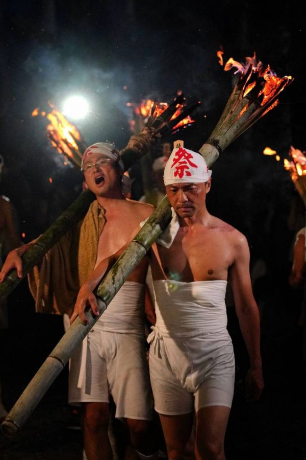 麓山の火祭り