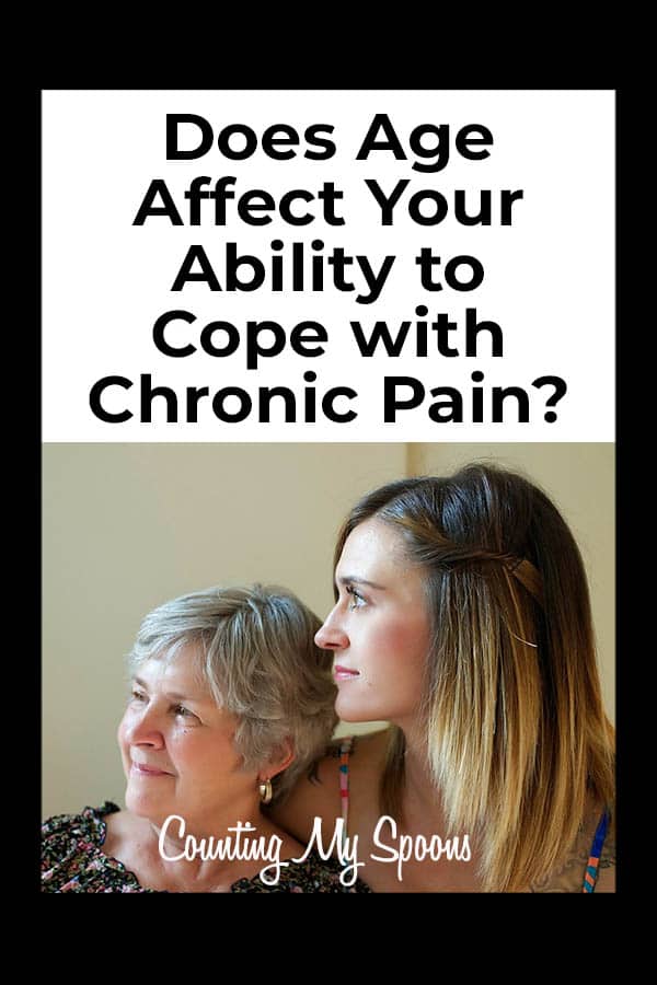 Does age affect how we cope with chronic pain?