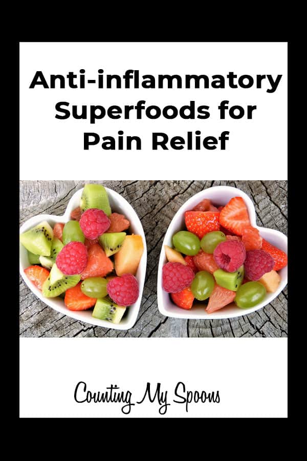 Eating anti-inflammatory superfoods for pain relief