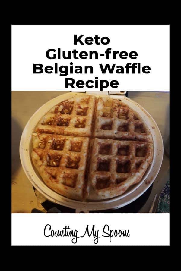 Keto gluten-free belgian waffle recipe