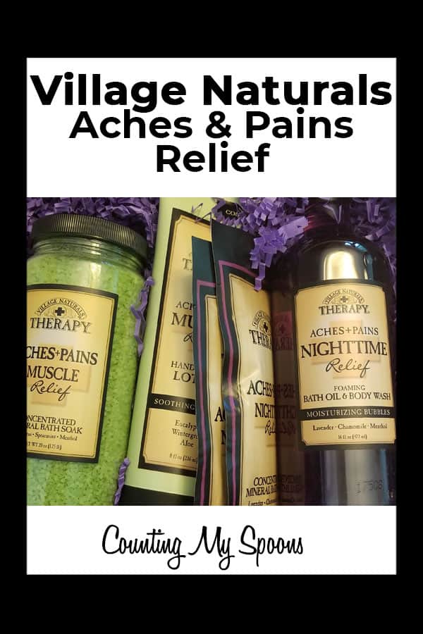 Village Naturals aches and pains relief