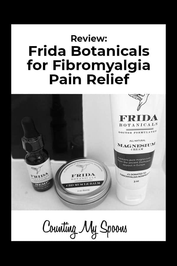 Review: Frida Botanicals for fibromyalgia pain relief