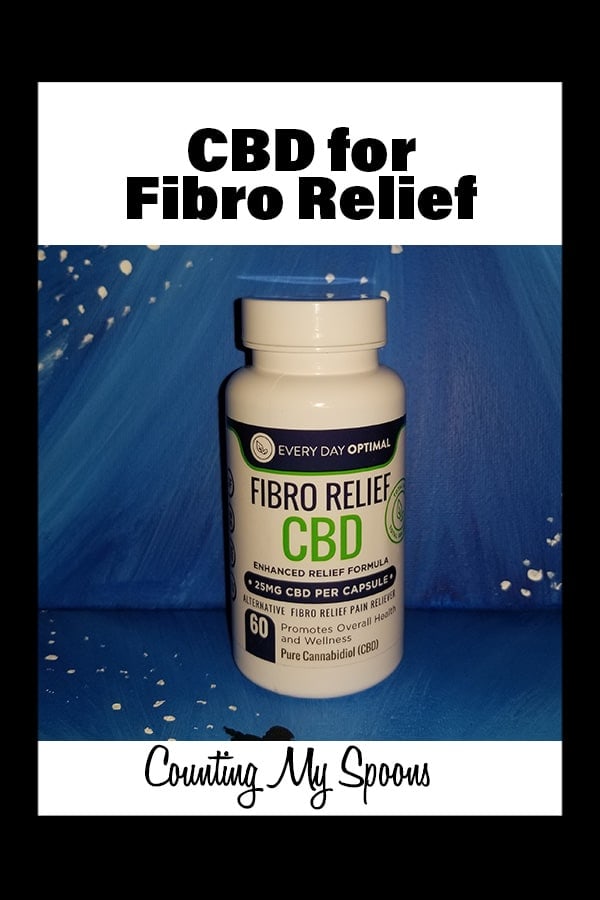 Review of Fibro Relief CBD capsules from Every Day Optimal