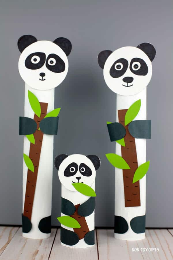 paper roll panda