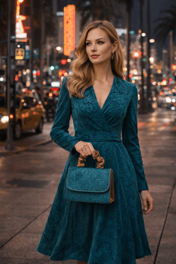 Bolso Karlita de Piel Cincelada Premium