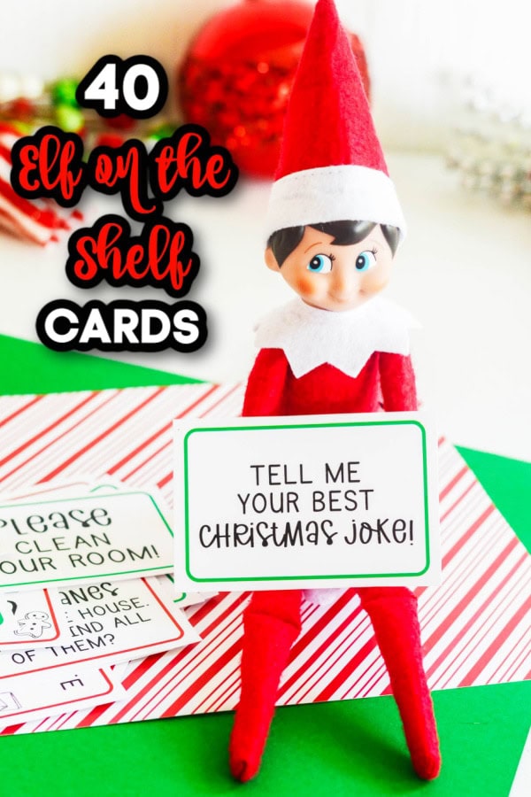 free elf on the shelf cards