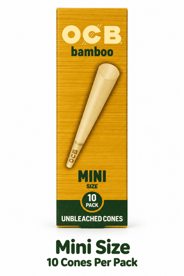 OCB Bamboo Mini Pre-Rolled Cones - 10 Pack
