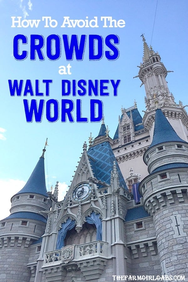 A packed Disney Park can sometimes lead to an unmagical experience. Here is How to Avoid the Crowds At Walt Disney World. #WaltDisneyWorld #DisneySide #FamilyTravel #Disney #Disneyland #DisneyTips