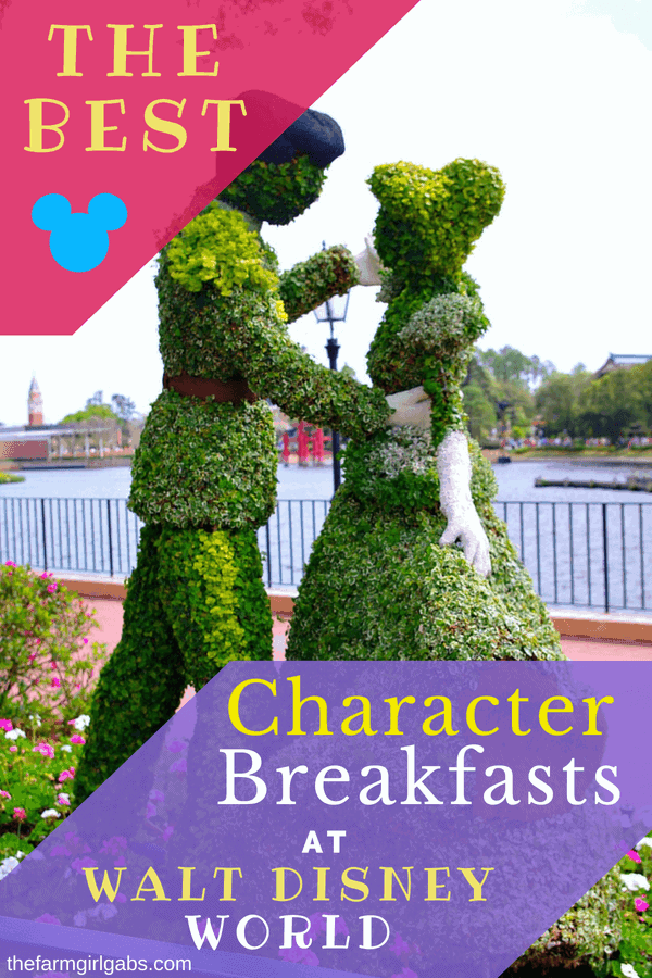 It's not a trip to Walt Disney World without a character dining experience. Here are The Best Character Breakfasts At Walt Disney World. Make your reservations today. #WaltDisneyWorld #DisneyDining #FamilyTravel #Disneyland