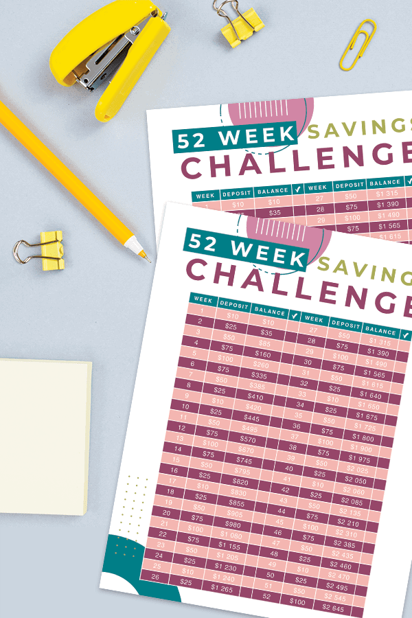 Would you like to start saving more money? You might want to have the extra cash in a savings account that you can have access to when you need it the most. Whether you are saving to get gifts during the holiday season, want to pay off debt, or would like to get ahead of your finances, you can try the 52 week savings challenge. The challenge involves setting money aside over the span of a full year to see exactly how much you can end up saving at the very end.