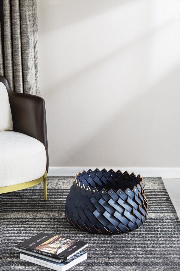 Amora Leather Basket - Image 4