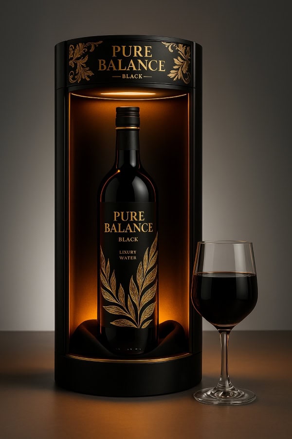 Pure Balance Black Luxury Water: Exclusive 2025 Release