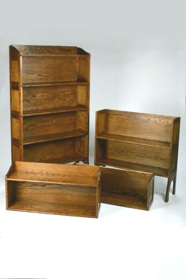 Custom made timber furniture. Custom made furniture and furniture maker. Traditional style bookcase custom made for a customer to match ones they had when they first became married. All solid timber construction with frame and panel.