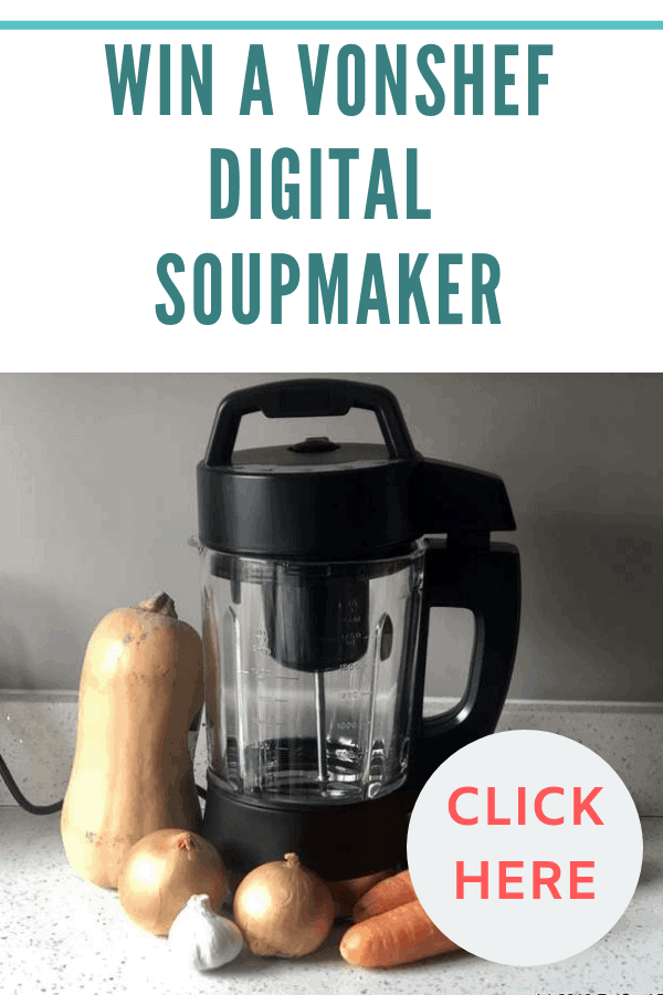 Product review: Vonshef Digital Soup Maker and a #giveaway #win 7 Win a Vonshef Digital Soupmaker