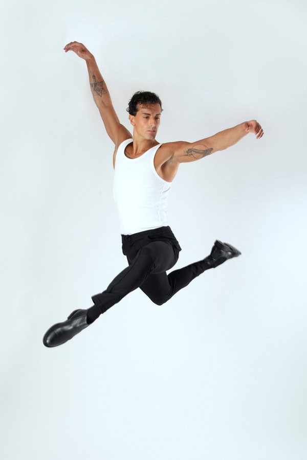 book fotografico danza portfolio professionale ballerino