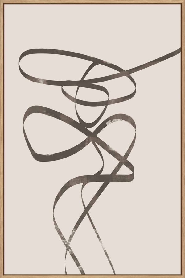 Line Figure - Canvas