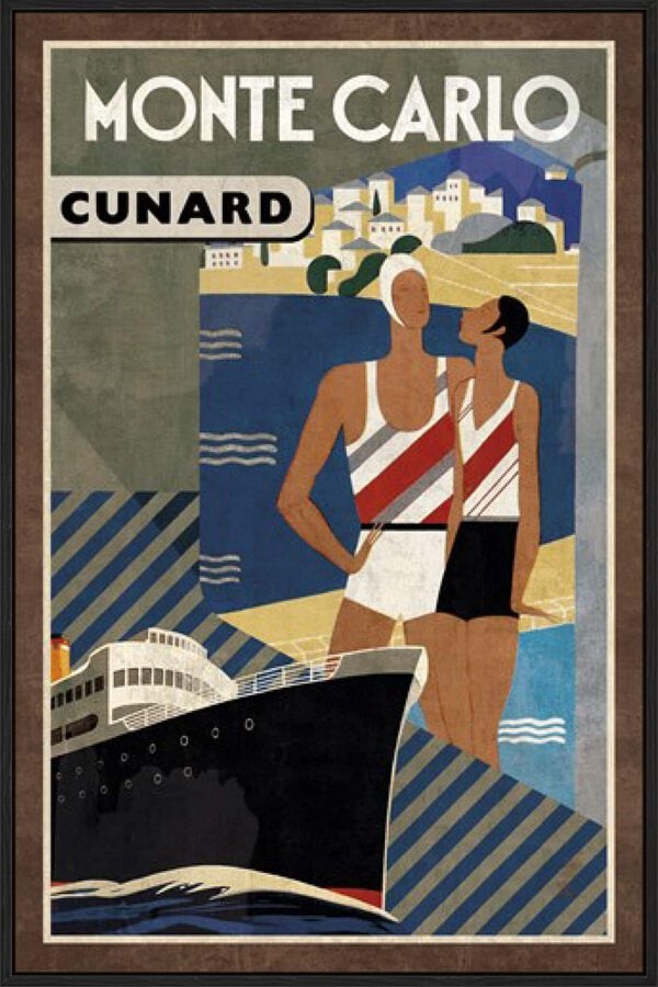 Cruise Monte Carlo Collection Caprice - Canvas Gallery Black