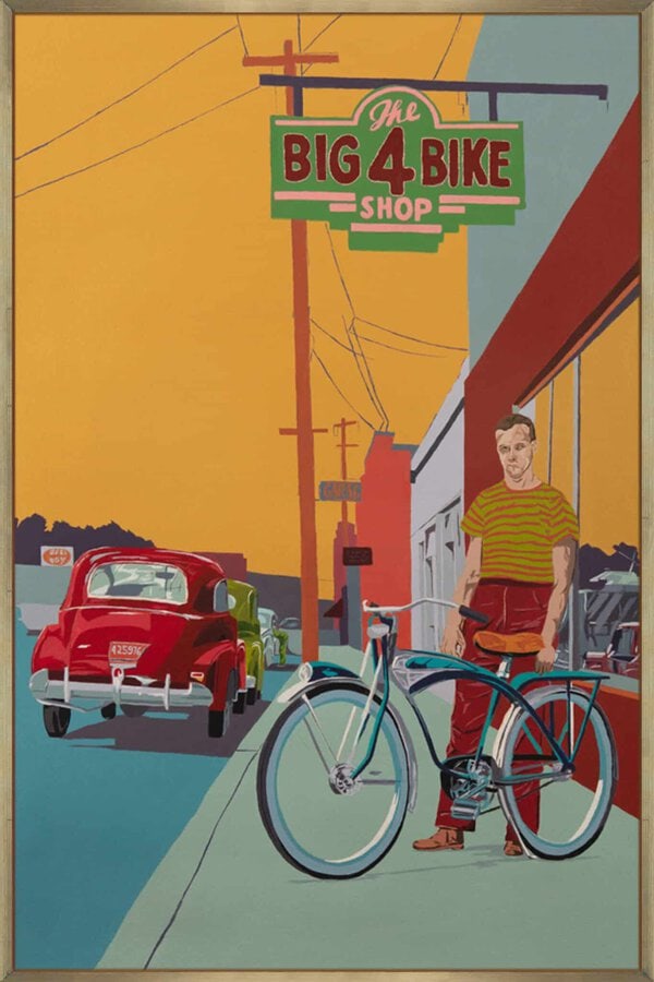 Big 4 Bike Shop - Canvas Gallery Champagne