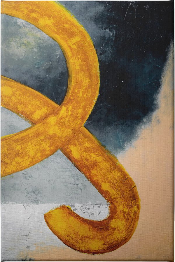 Cursivo 2 - Unframed Canvas Unframed Canvas