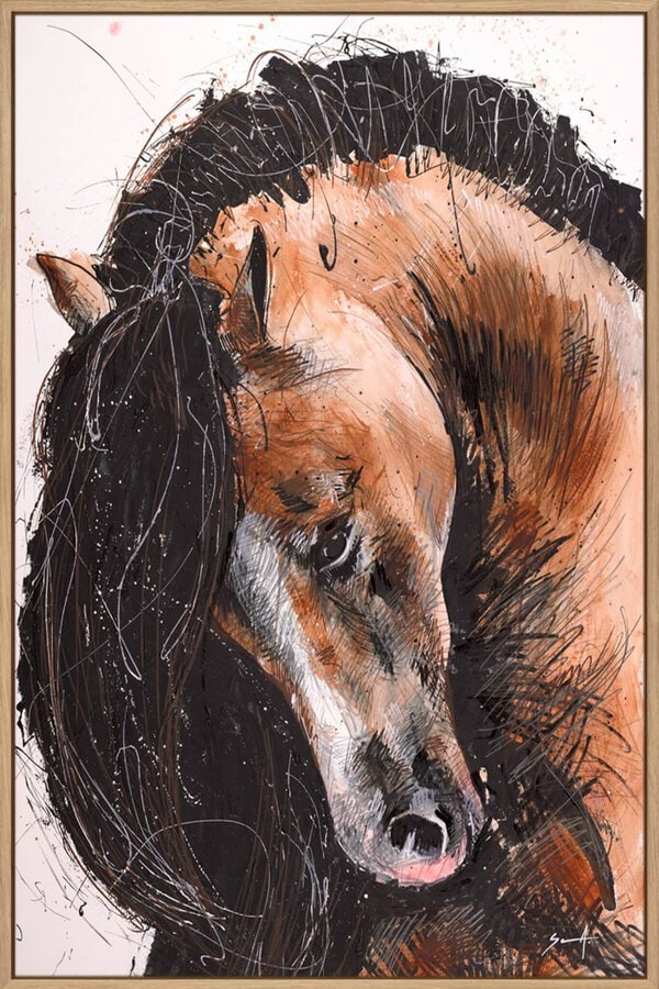 Majestic pose - Canvas Gallery Natural