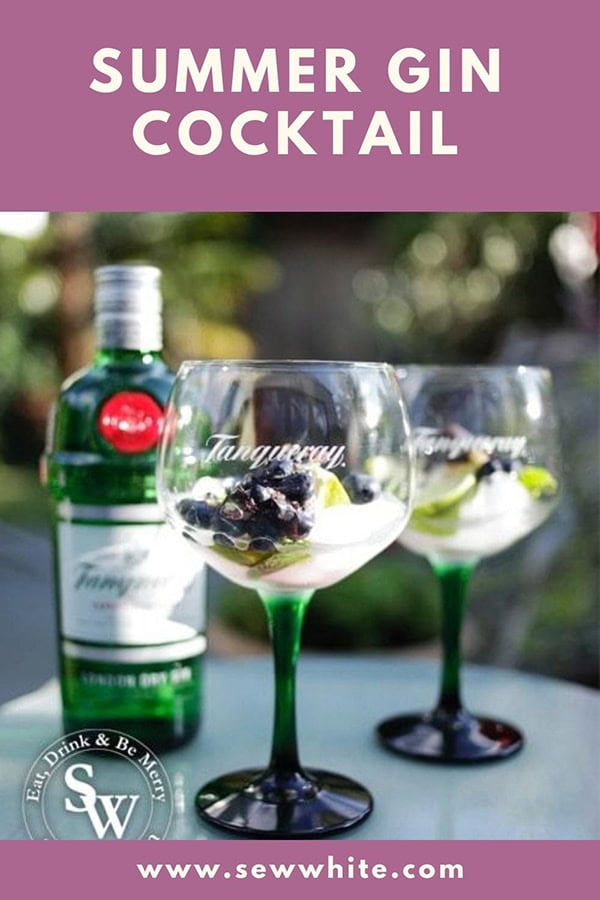 summer cocktail ideas pin