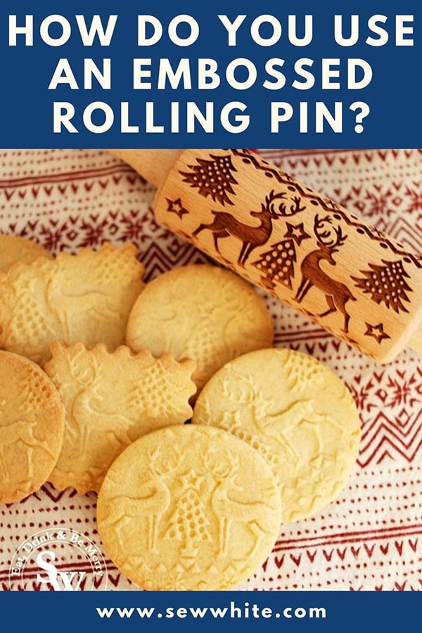 How to use an embossed rolling pin?