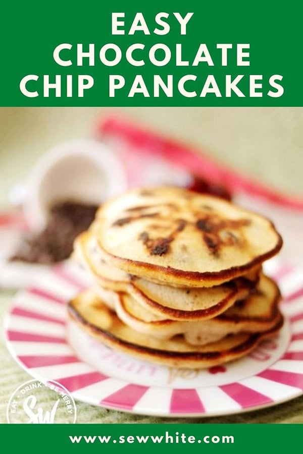 Easy chocolate chip pancakes