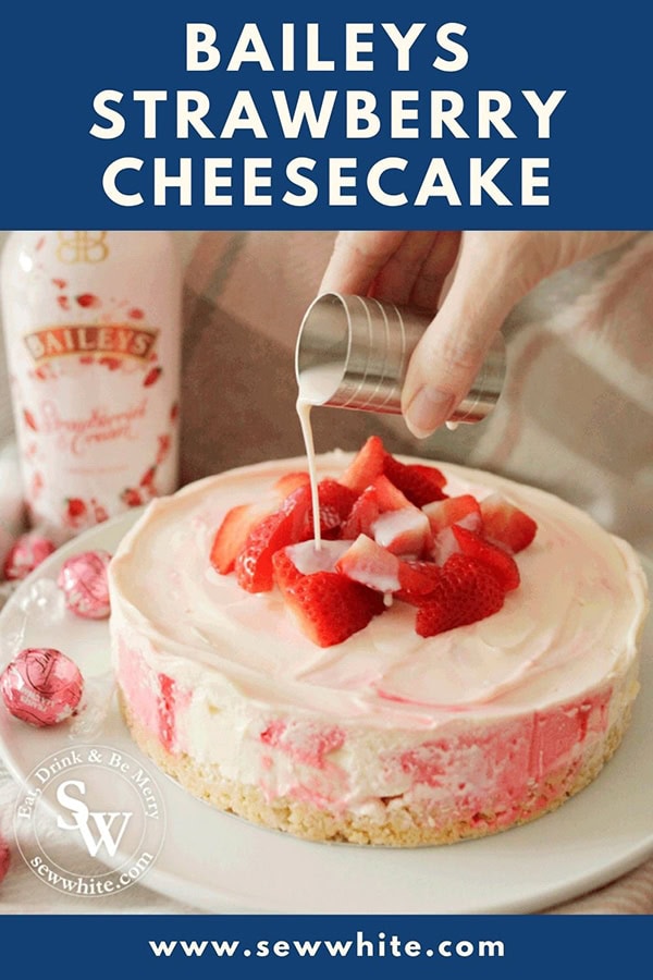 Baileys Strawberry cheesecake pin