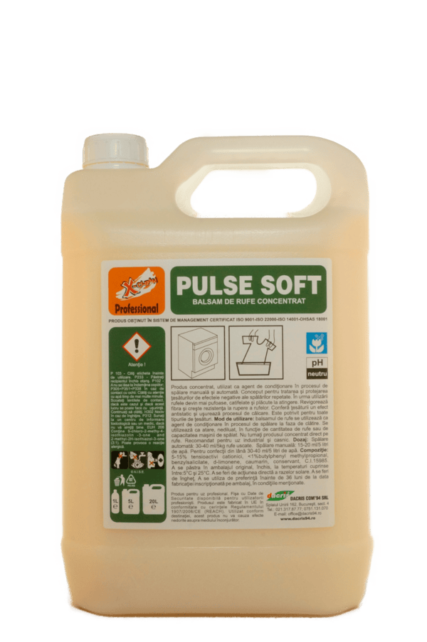 Balsam de rufe PULSE SOFT 5L CANISTRA