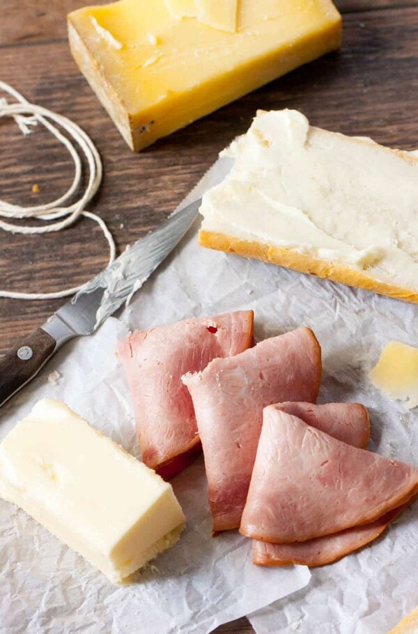 French Ham and Cheese Sandwich