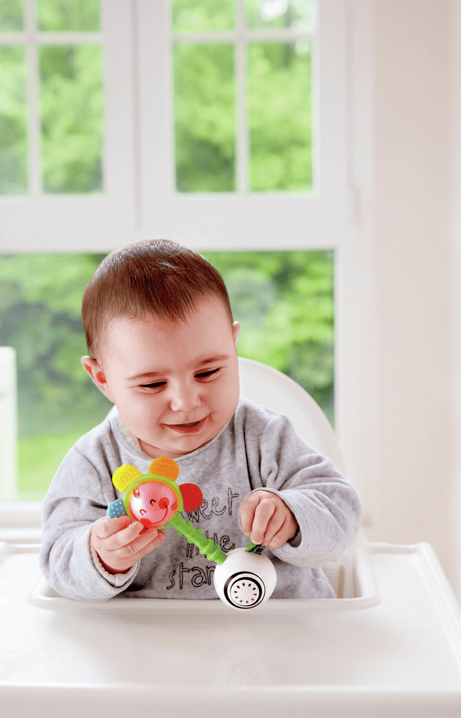 Hape Hochet fleur musical