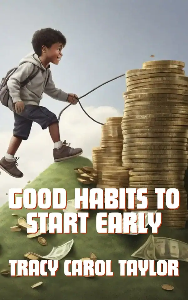 Good Habits to Start Early book cover by Tracy Carol Taylor - financial freedom guide for young adults