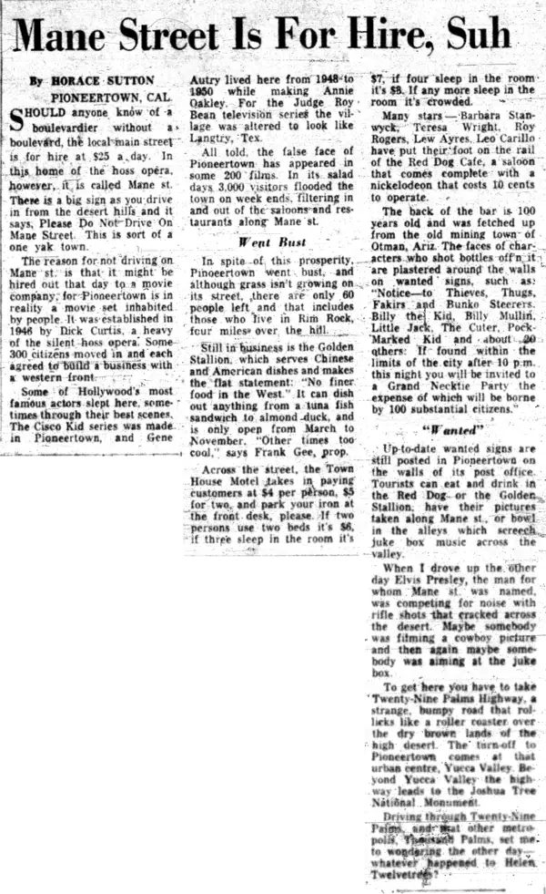 The Toronto Telegram 03/24/1957 newspaper clipping