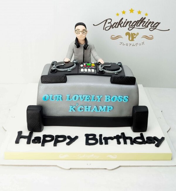เค้ก 3 มิติ DJ