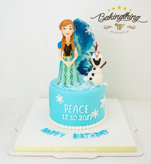 เค้ก 3 มิติ Anna Frozen