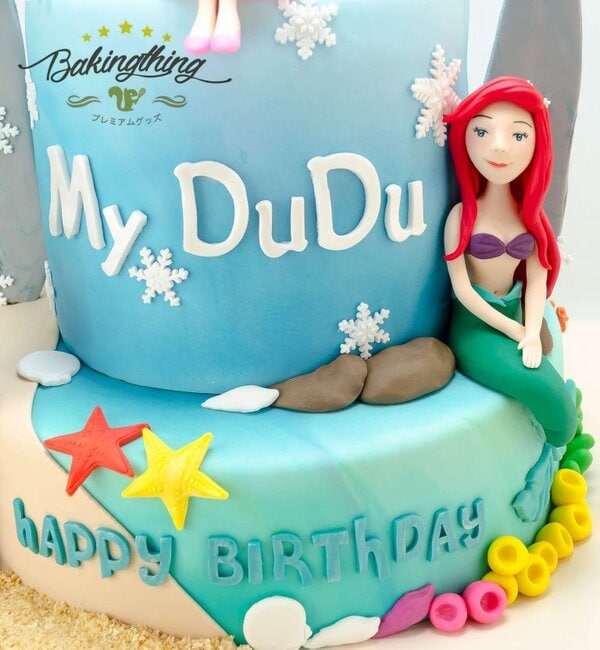 เค้ก 3 มิติ Princess Ariel