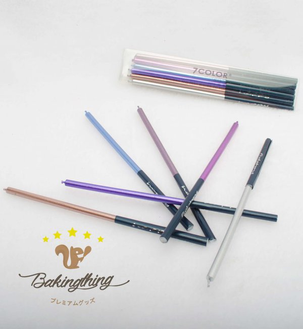 เทียนชุด Metalic