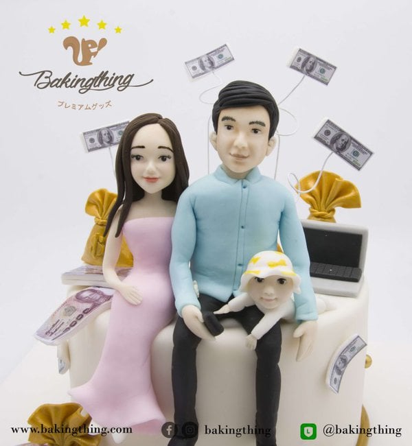 เค้ก 3 มิติ Couple