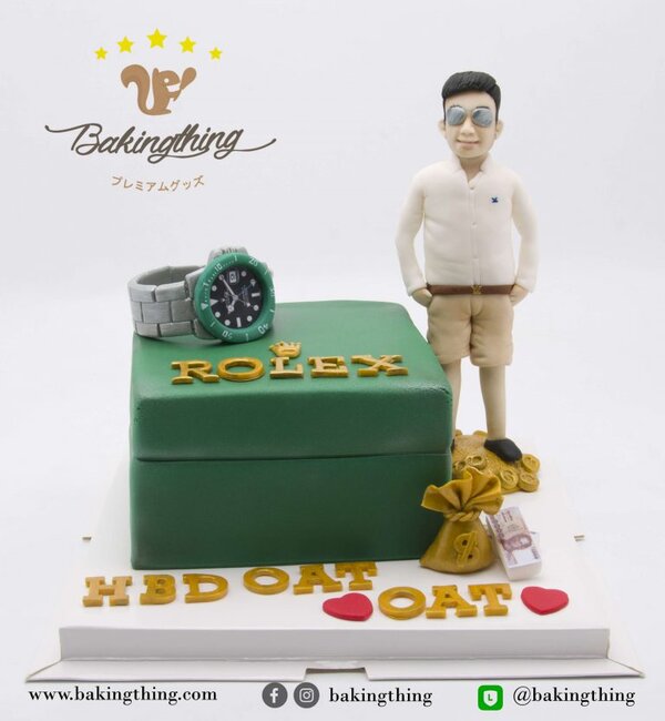 เค้ก 3 มิติ Rolex