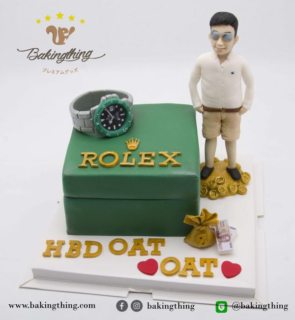 เค้ก 3 มิติ Rolex