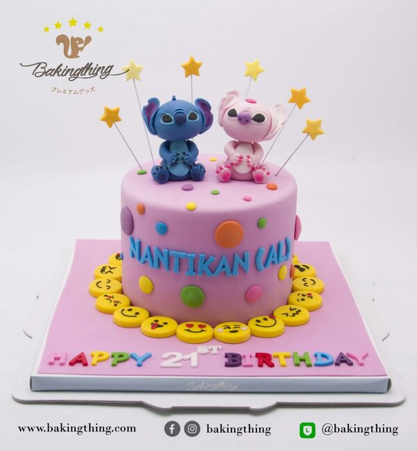 เค้ก 3 มิติ Stitch