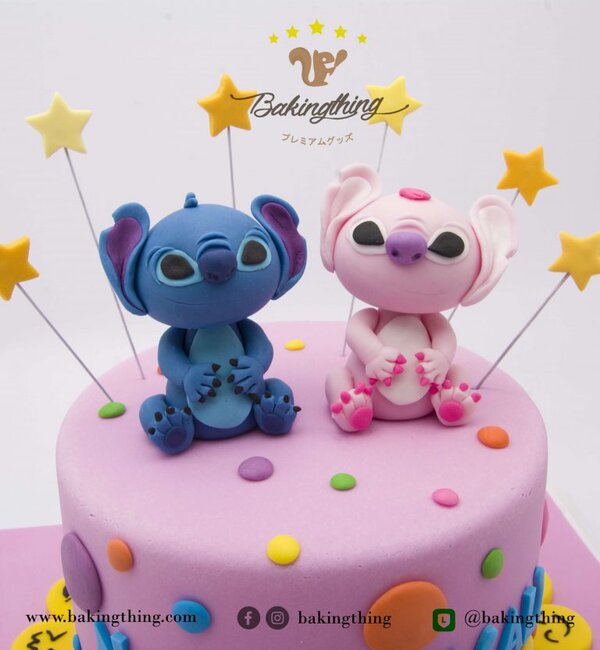 เค้ก 3 มิติ Stitch