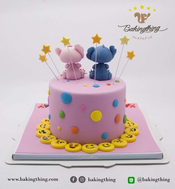 เค้ก 3 มิติ Stitch