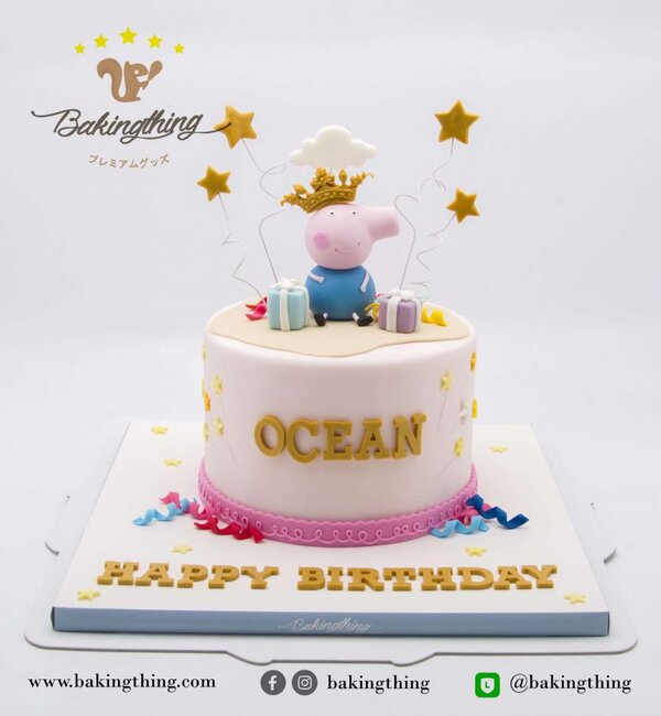 เค้ก 3 มิติ Peppa pig