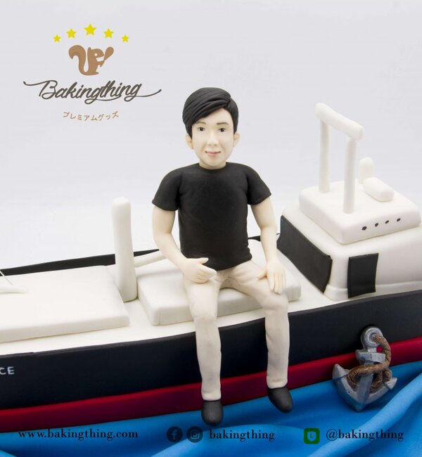 เค้กการ์ตูน เรือ