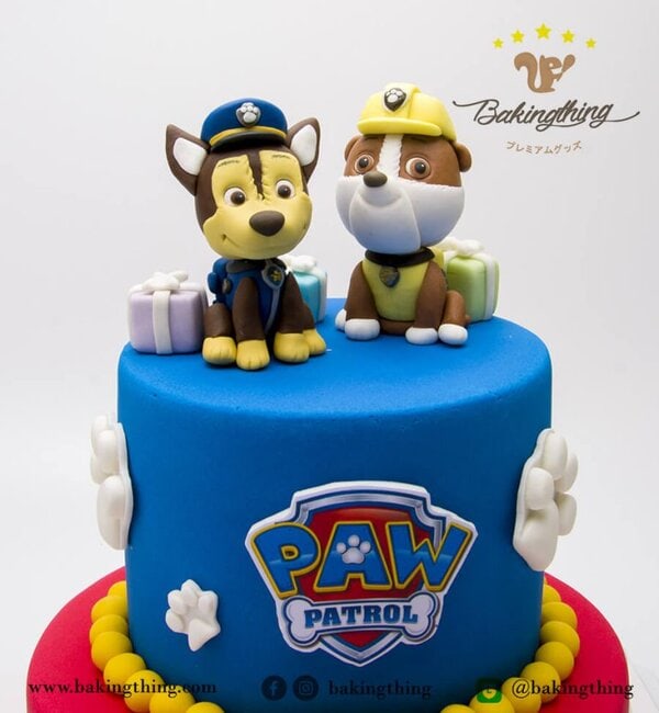เค้ก 3 มิติ Paw patrol